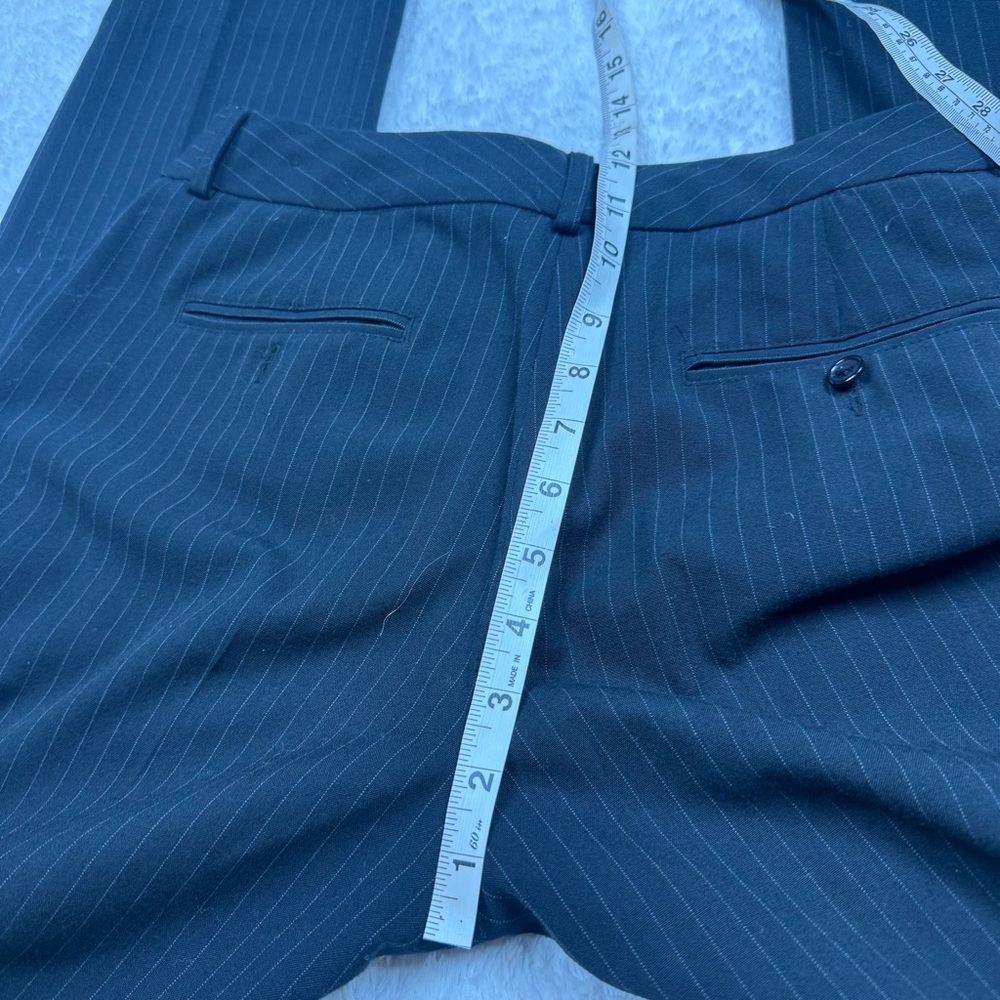 Zac & Rachel Women's Black Pinstripe Trousers - Picture 6 of 7